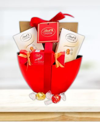 Valentine's Day Lindt Chocolate Gift Basket, 13-Pc.