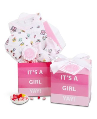 It's a Girl Baby Gift Box, 4 Pieces
