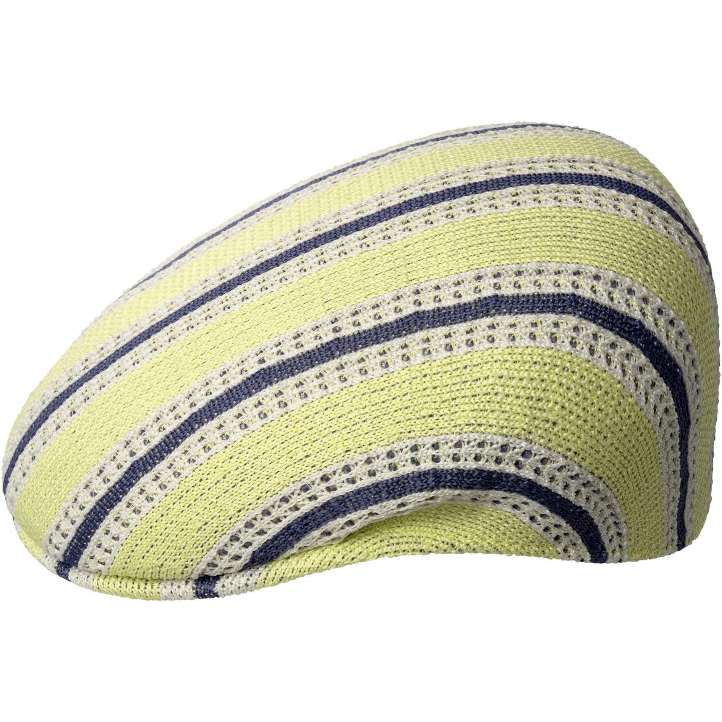 Мужская кепка Kangol Resort Stripe 504, цвет: Сливочный разноцветный — фото 1