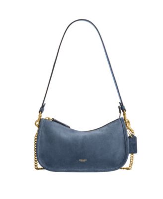 Waverly Small Suede Shoulder Bag
