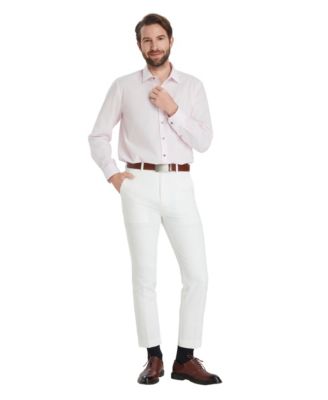 Men's Regular-Fit Solid Dress Shirt