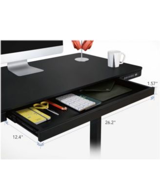 EW8W Height Adjustable Standing Desk, White