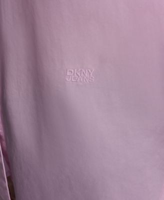 Women's Print Rolled Short-Sleeve Shirt