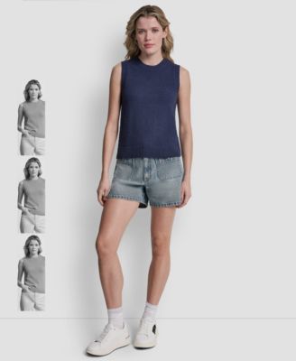 Women's Crew Neck Pull-On Sweater