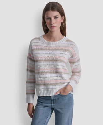 Women's Long-Sleeve Crew Neck Sweater