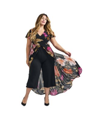 Plus Size Glam Jumpsuit