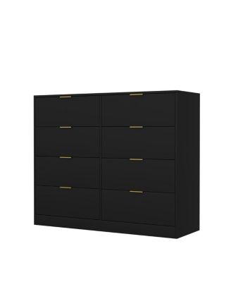  8-Drawer Dresser for Bedroom, Modern Wood Chest, Organizer for Living Room/Closet