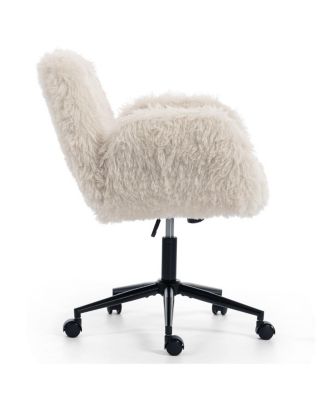  Criss Cross Ergonomic Swivel Desk Chair with Adjustable Armrests & Wheels