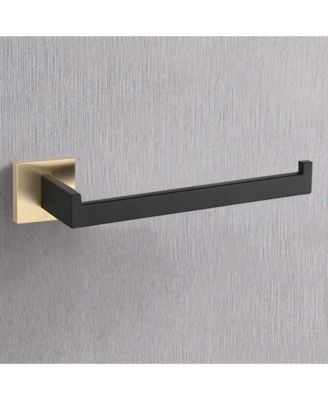 8 - Piece Bathroom Hardware Set, Stainless Steel Bath Towel Holder, Square Wall Mounted Towel Rack, Towel Bar for Bathroom