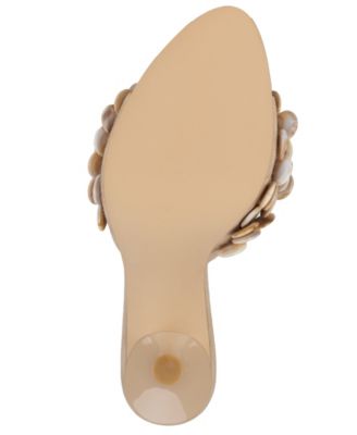 Jeffery Campbell Women's Agent Shell Slip-On Dress Sandals