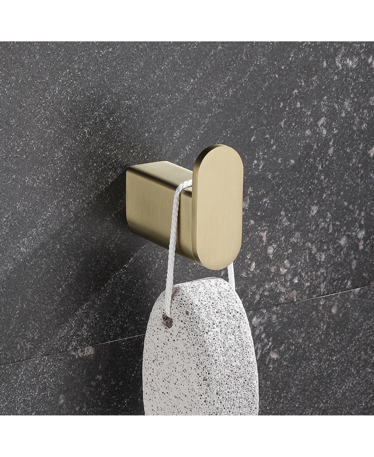 Rainsken 5- Piece Bathroom Accessories Set, Stainless Steel Bathroom Hardware Set, Bath Towel Bar