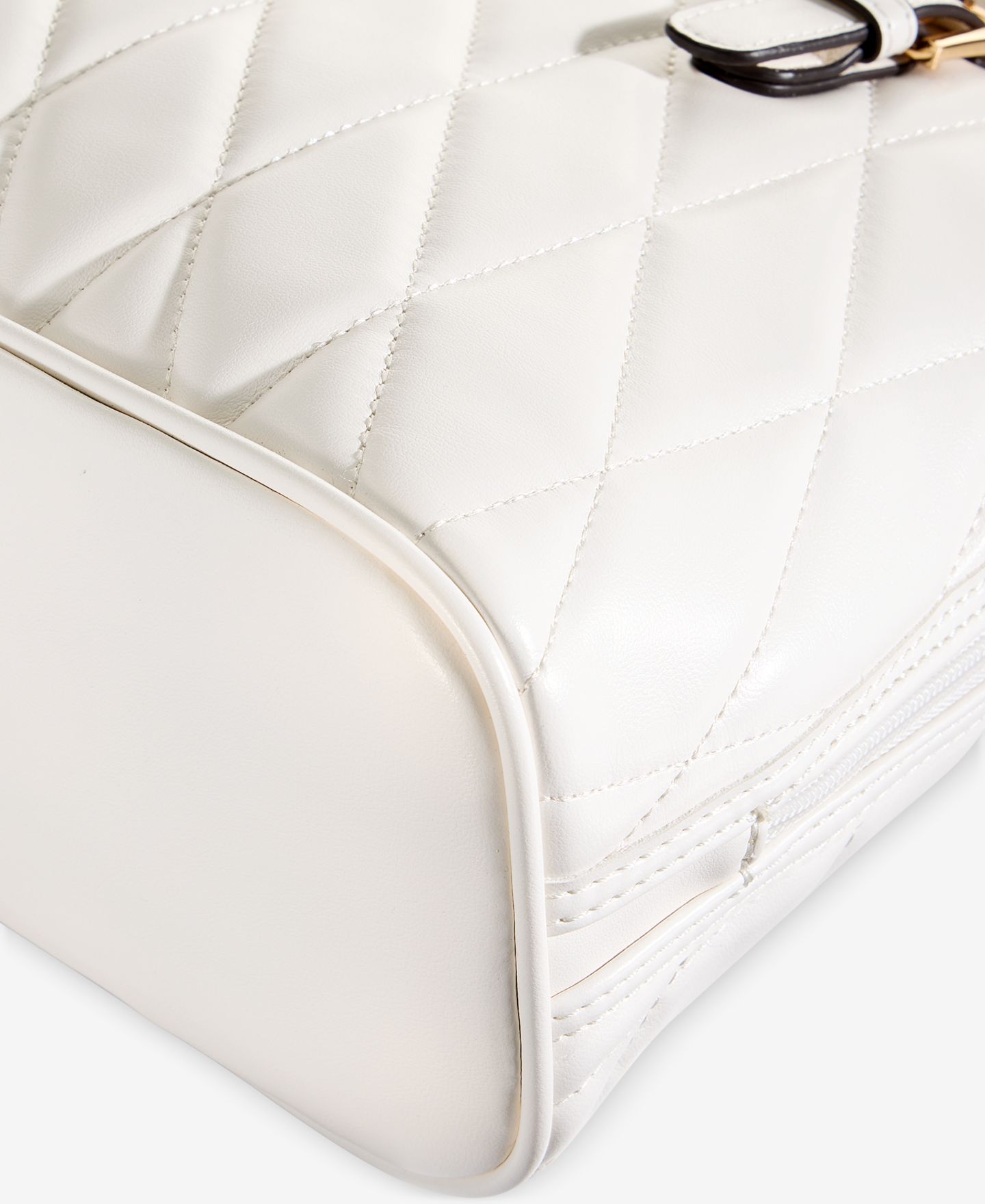 Женская сумка Giani Bernini Quilted Dome Satchel, цвет: Bright Whi — фото 4