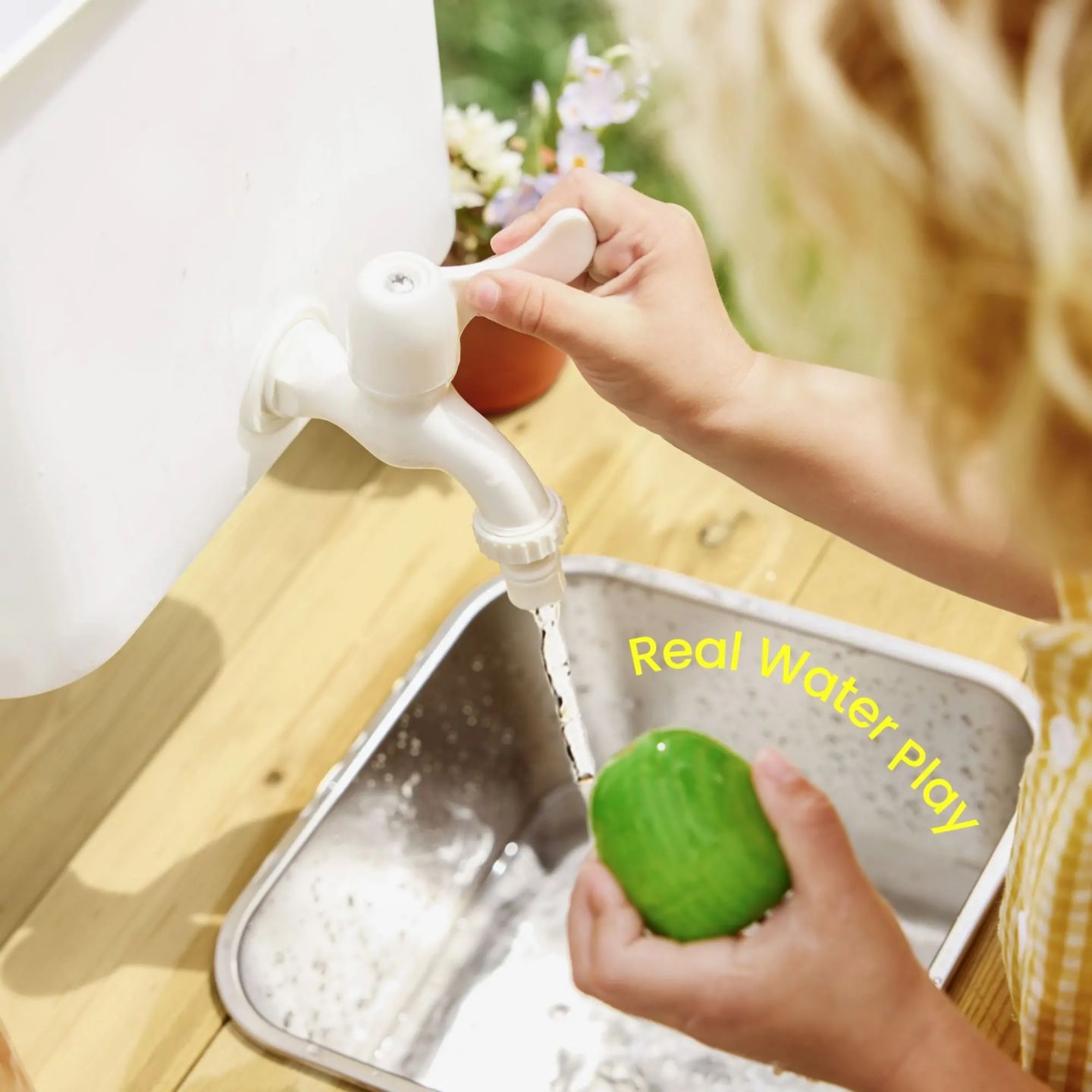 Детская игрушка Tiny Land Mud Kitchen - DuoPlay Outdoor Play Kitchen for Kids — фото 7