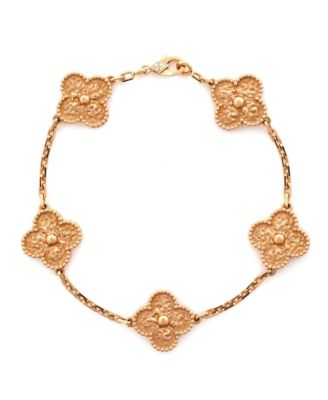 Vintage Alhambra 5 Motifs Bracelet