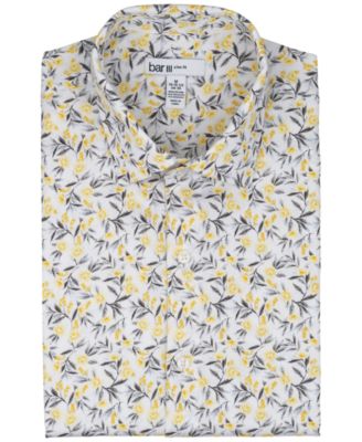 Men's Slim-Fit Florian Ditsy Dress Shirt