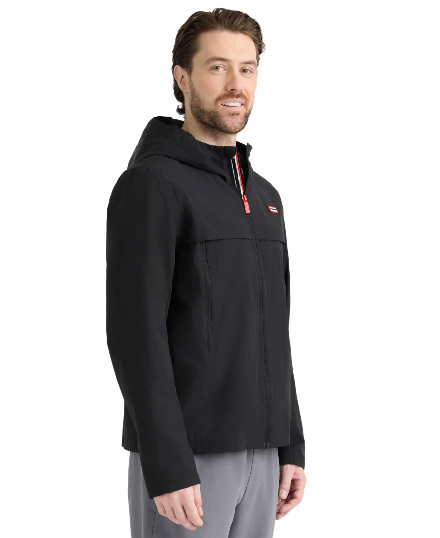 Мужская куртка Hunter Miles Seam Sealed Shell Hooded, цвет: Чёрный — фото 3