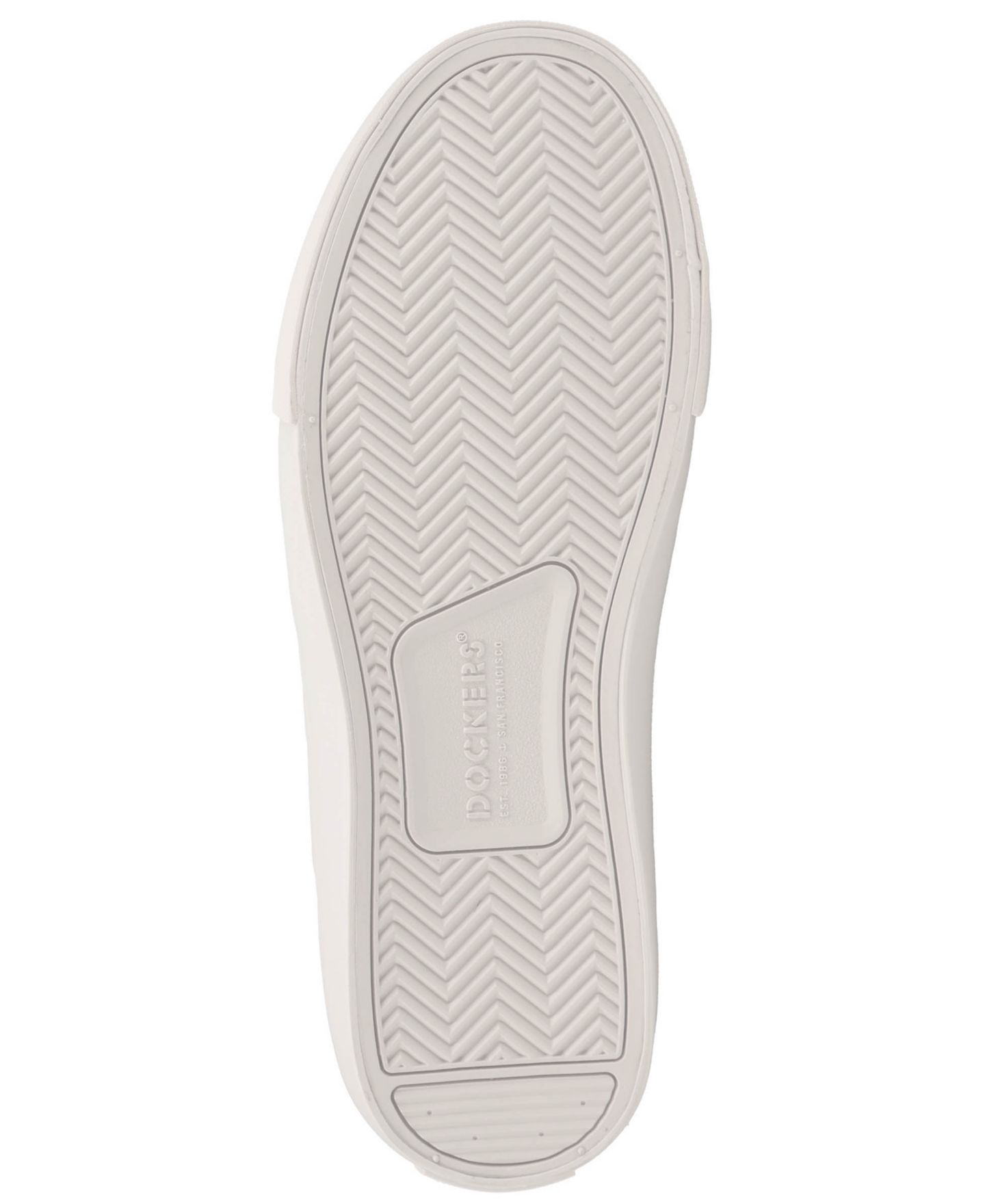 Мужские кроссовки Dockers McCoy Casual Round-Toe, цвет: Белый / Рыжевато-коричневый — фото 5