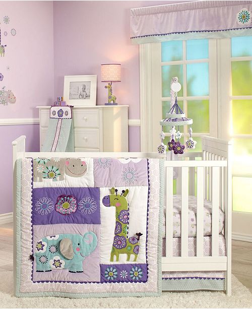 Carter S Zoo Collection 4 Piece Crib Bedding Set Reviews Bed
