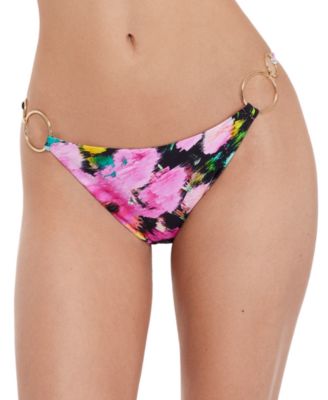 Women's Triangle Gold-Tone Hardware Swim Top