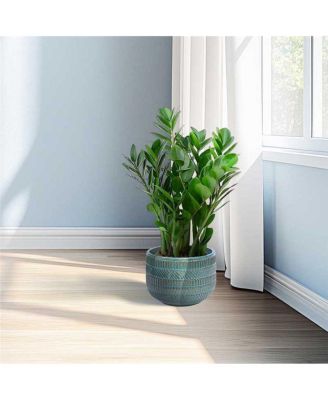 Handmade Deep Ceramic Planter Set of 3