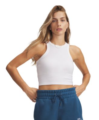 Women's Ribbed Sleeveless Tank Top