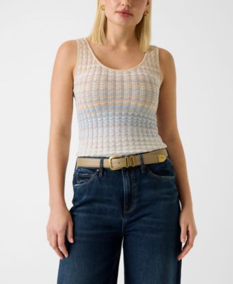 Women's  Rosalyn Sleeveless Scoop Neck Tank Top Sweater