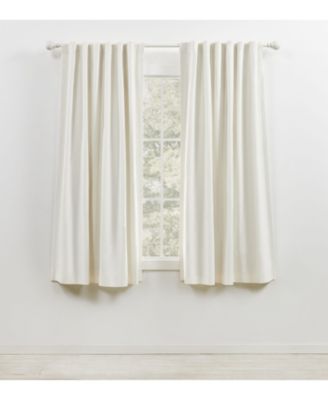 Waller Silver Total Blackout, Back Tab and Rod Pocket Singel Curtain Panel