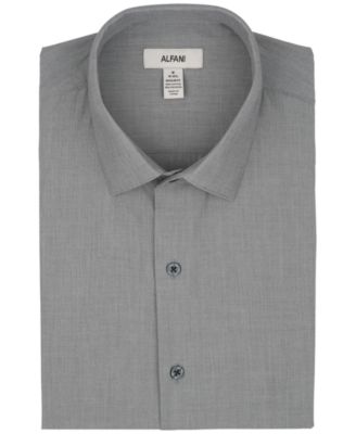 Men's Regular-Fit Solid Dress Shirt