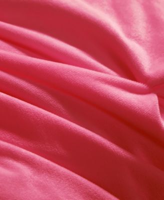 Juicy Couture Kiss Pleat Plush 3-Pc. Comforter Set, King