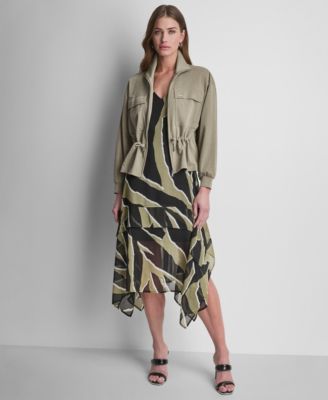 Women's Arid Pique Technical Zipper Front Jacket