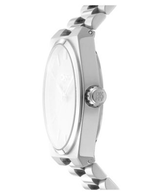 Men's Date Blue Dial Stainless Steel Bracelet Watch, 40mm