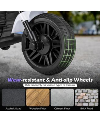 6V Kids Motorcycle with Headlight and Music and Training