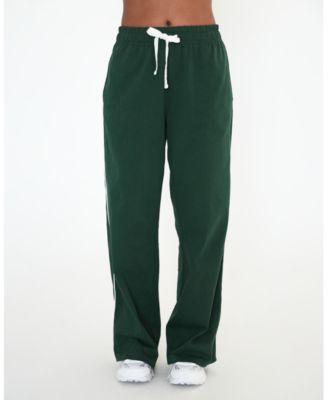 Women's Rugby Piping Relaxed Wide Leg Pant