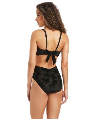 Women's Plunge Ring Over-The-Shoulder Monokini