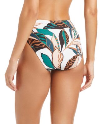 Women's Safari Chic V-Waist High-Leg Swim Hipster Bottoms