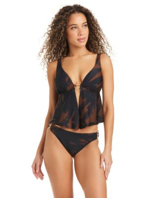 Women's Palm Breeze Fly Away Over-The-Shoulder Tankini