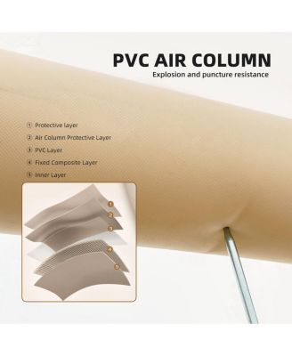 4 Season Inflatable Camping Tent, Waterproof, Windproof, Skylight, Mesh