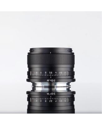 AF 40mm f/2 Lens for L Mount, Black