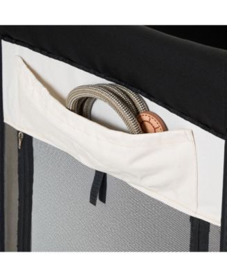 Portable Elevated Pet Bed with Storage Bag & Wheels, Foldable Cot for Dogs & Cats