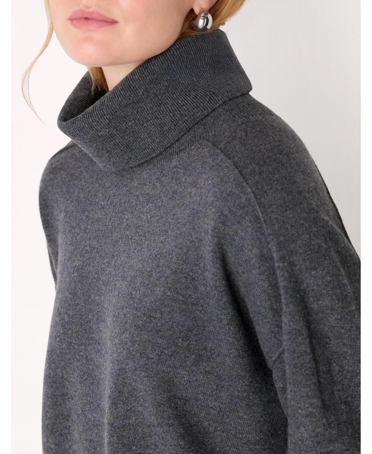 Whistles Women's Wool Cowl Neck Knit Sweater