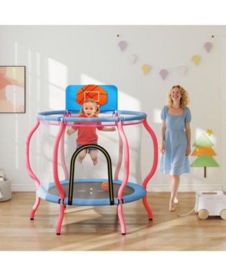 Kids Pumpkin Trampoline for Indoor and Outdoor Play