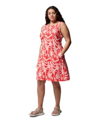 Plus Size Chill River Printed Active Dress