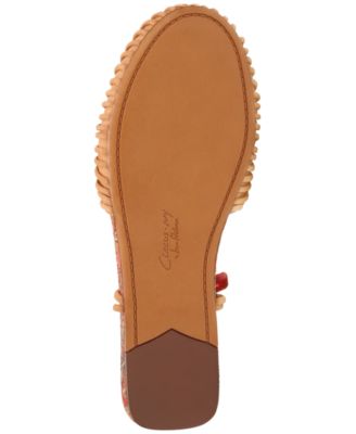 Women's Kassie Caged Ankle Strap Flat Sandals