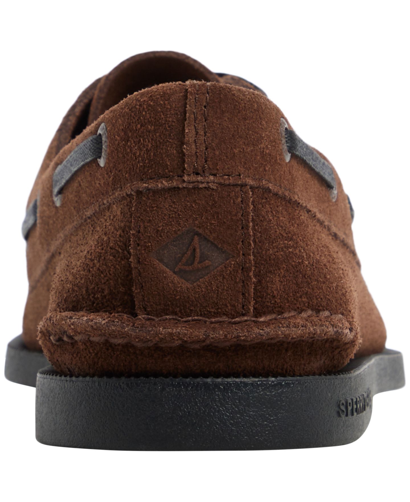 Мужские туфли Sperry 2-Eye Lace-Up Boat, цвет: Тёмный коричневый — фото 3