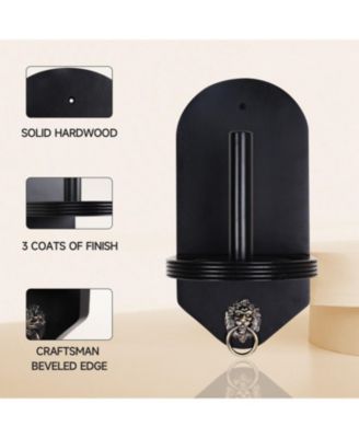 Wall Mounted Wood Cone Chalk Holder, Pool Table Cone Chalk Holder, Billiard Accessories