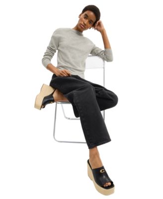 Women's Wedge Espadrilles Slip-On Sandals