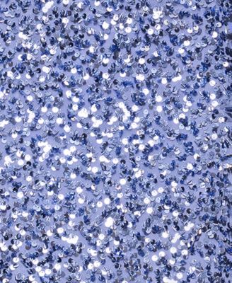 Juniors' Sequin Strapless Gown