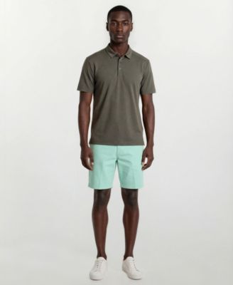 Men's Flat Front Regular-Fit Shorts
