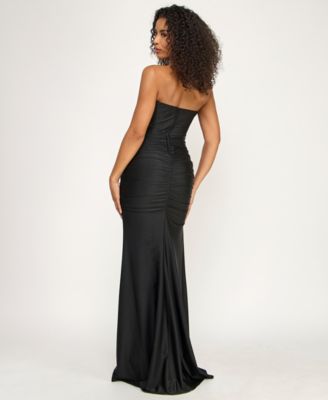 Women's Ruched Corset Gown