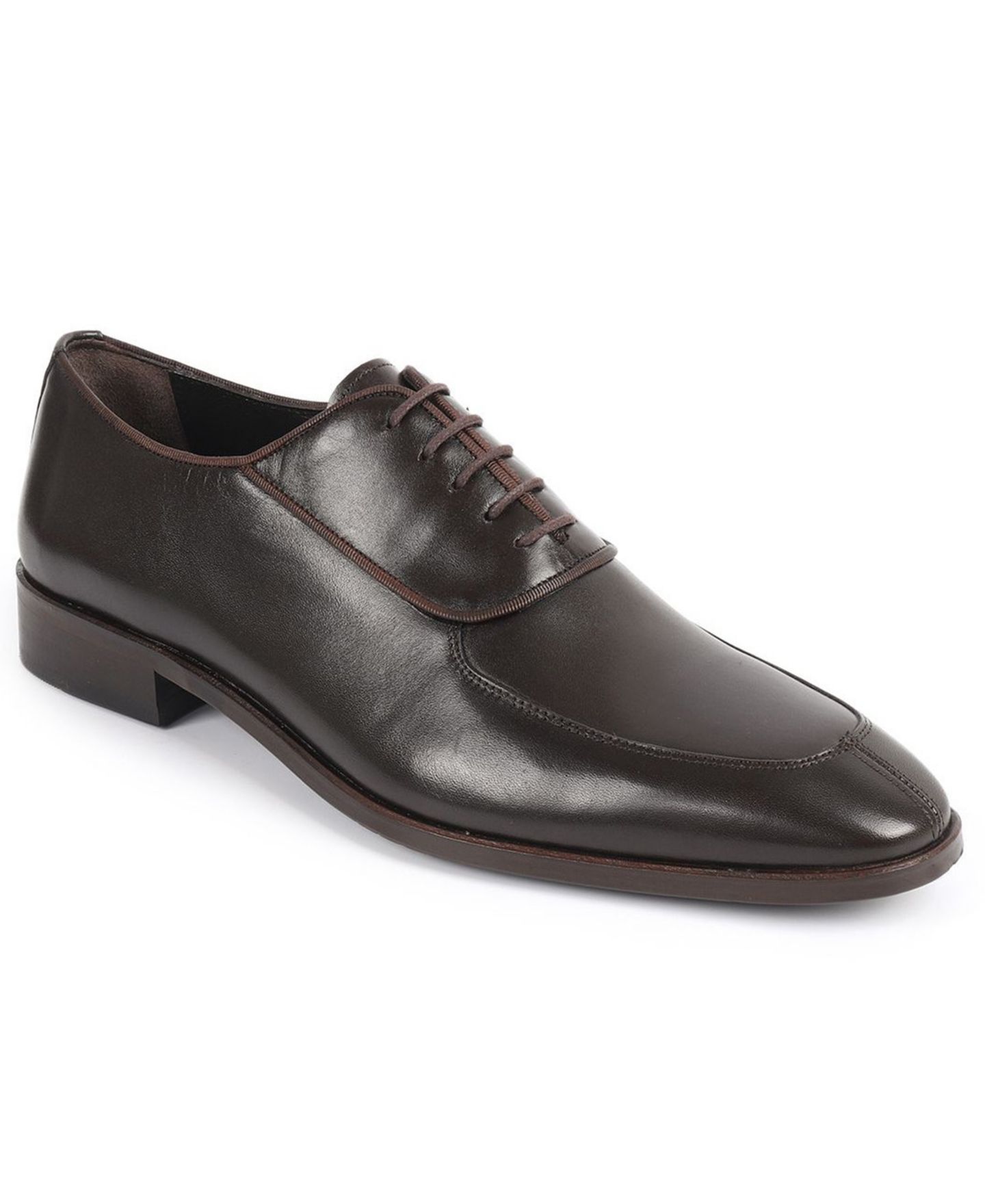 Обувь VELLAPAIS Men's Torino Oxford, цвет: Тёмный коричневый — фото 1